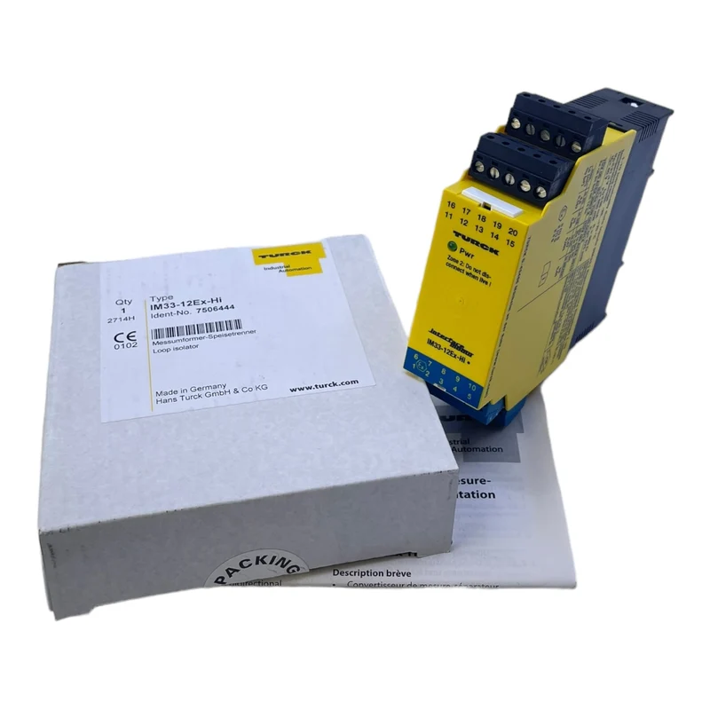 Turck IM33-12Ex-Hi Messumformer-Speisetrenner für industriellen Einsatz 7506444