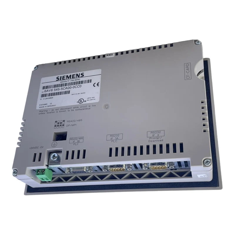 Siemens 6AV6545-5CA00-0CC0 Operator Panel für industriellen Einsatz Touch Panel
