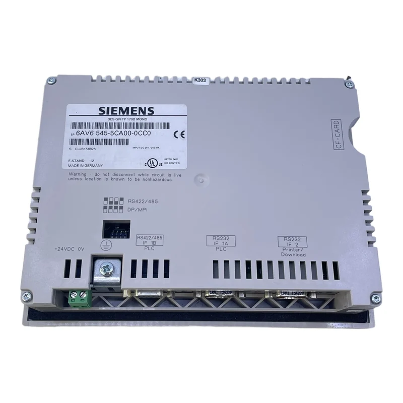 Siemens 6AV6545-5CA00-0CC0 Operator Panel für industriellen Einsatz Touch Panel