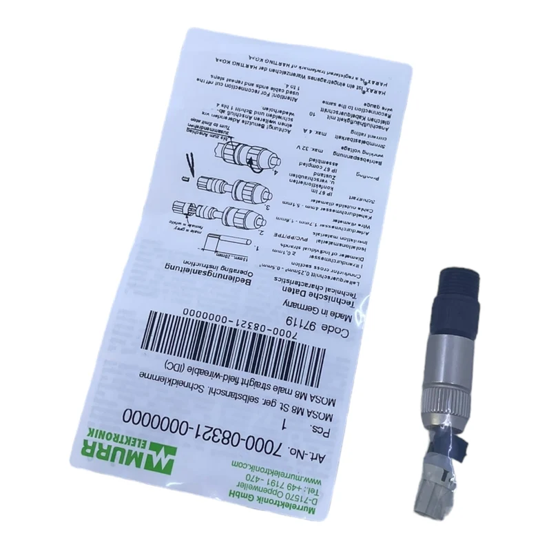 Murr 7000-08321-0000000 Verbindungsstecker für industriellen Einsatz VE:3stk/pcs