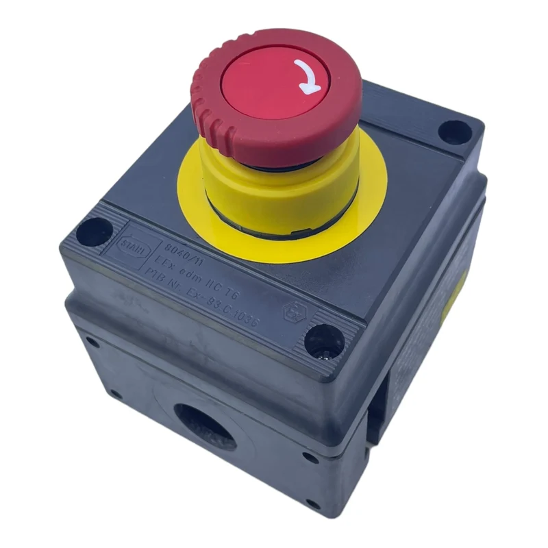 Stahl 8040/11 Notausschalter für industriellen Einsatz Stahl 8040/11 Not Aus