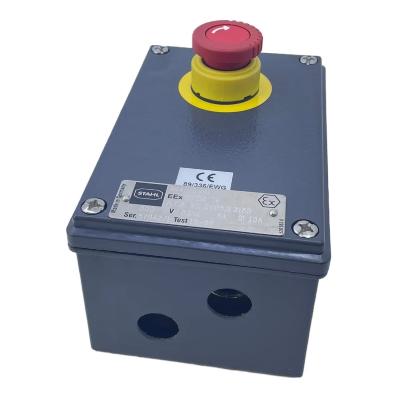 Stahl 8146/5041 Notausschalter für industriellen Einsatz Stahl 8146/5041 Not Aus