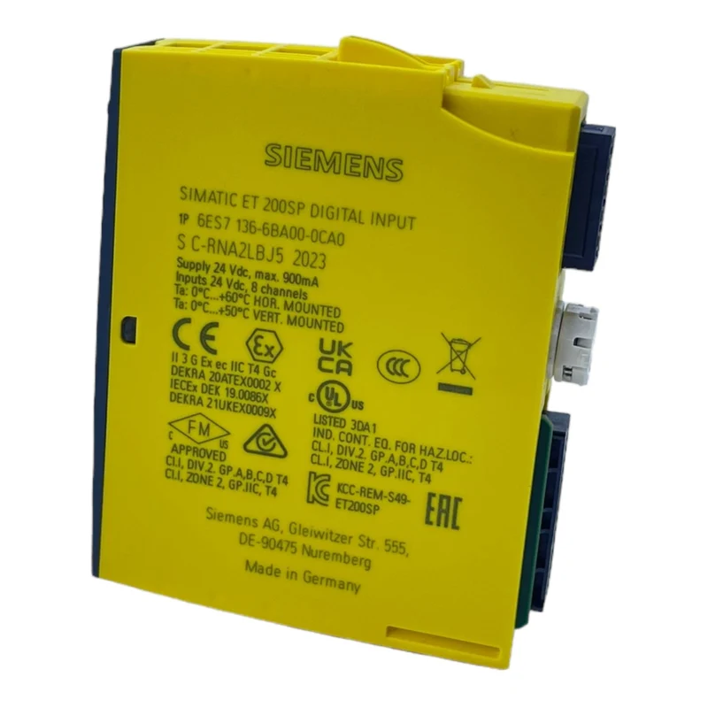 Siemens 6ES7136-6BA00-0CA0 Sicherheitsmodul für industrielle Automation Siemens