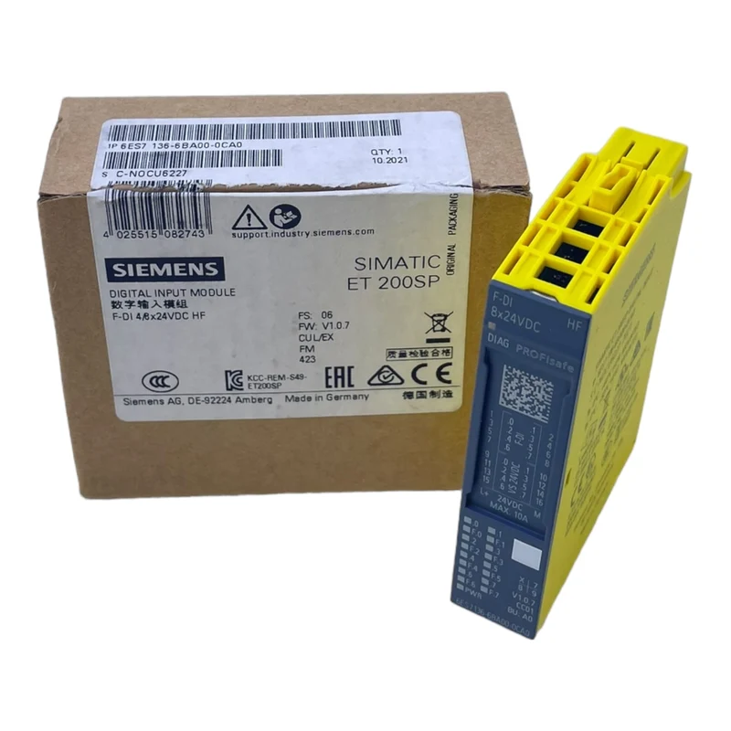 Siemens 6ES7136-6BA00-0CA0 Sicherheitsmodul für industrielle Automation Siemens