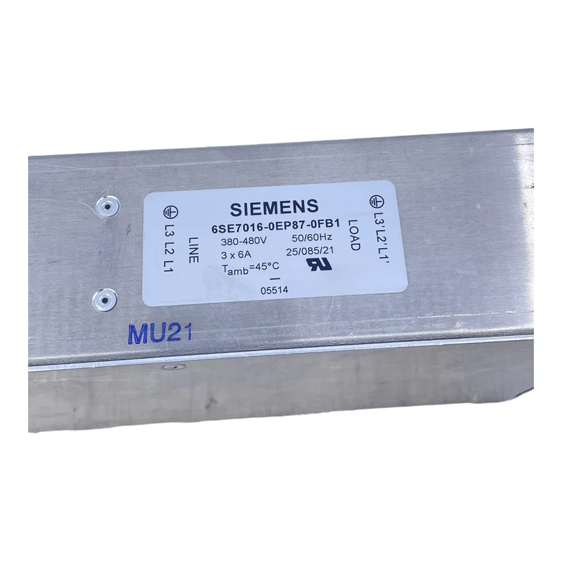Siemens 6SE7016-0EP87-0FB1 Funkenstörfilter für industriellen Einsatz 380-480V
