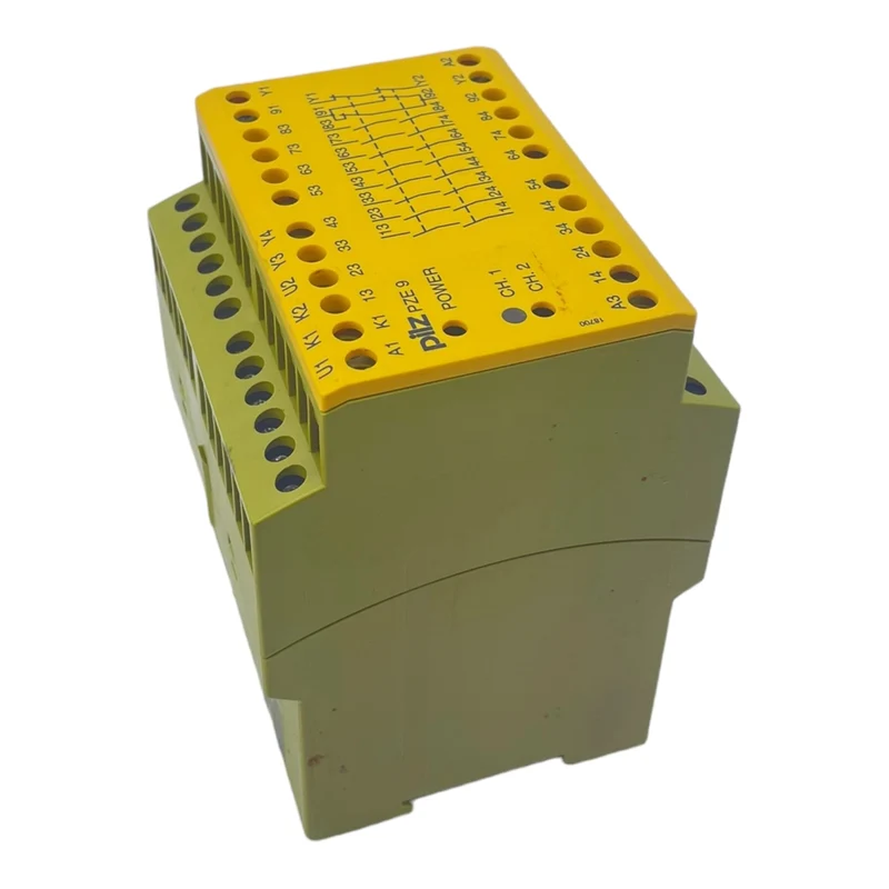 Pilz PZE 9 24VDC 8n/o 1n/c Sicherheitsrelais für industriellen Einsatz 774150