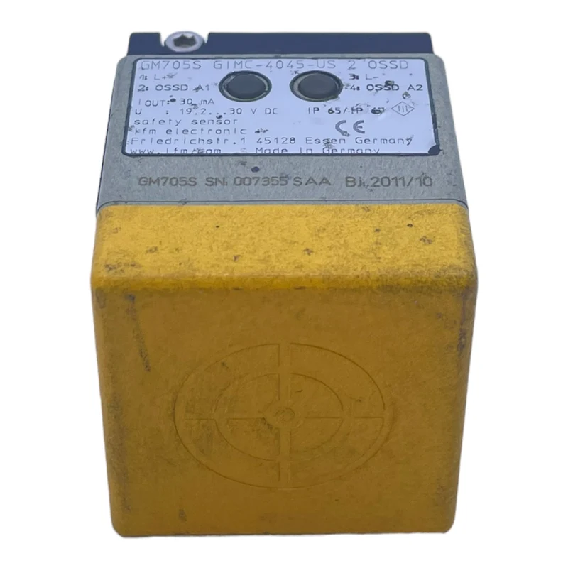 Ifm GM705S Induktiver Sicherheitssensor für industriellen Einsatz GIMC-4045-US