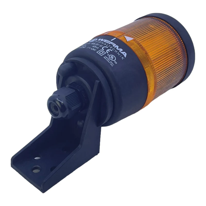 Werma 80635155 Signalleuchte Orange 24V Signalleuchte für industriellen Einsatz