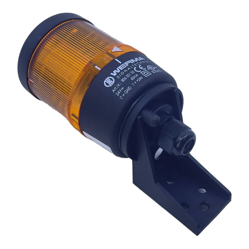 Werma 80635155 Signalleuchte Orange 24V Signalleuchte für industriellen Einsatz