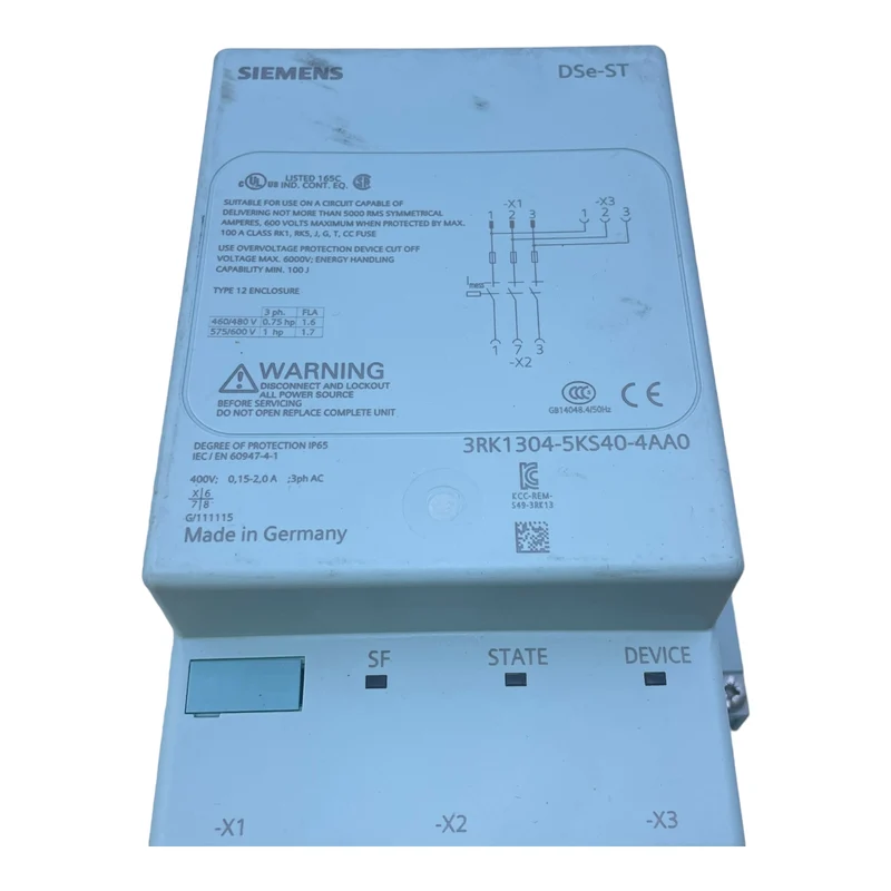 Siemens 3RK1304-5KS40-4AA0 Direktstarter für industriellen Einsatz 3RK1304-5KS40