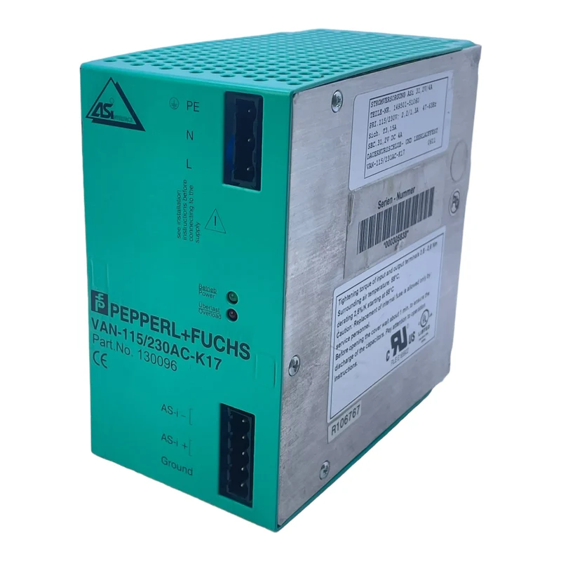Pepperl+Fuchs VAN-115/230AC-K17 Netzteil 130096 Netzteil für Industrie Einsatz