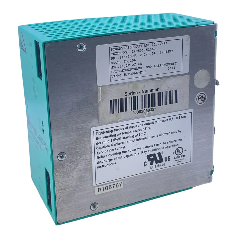Pepperl+Fuchs VAN-115/230AC-K17 Netzteil 130096 Netzteil für Industrie Einsatz