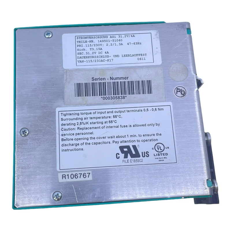 Pepperl+Fuchs VAN-115/230AC-K17 Netzteil 130096 Netzteil für Industrie Einsatz