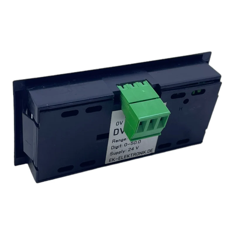 EK Elektronik DVM9 Voltmeter Messgerät Voltanzeige für industriellen Einsatz 24V
