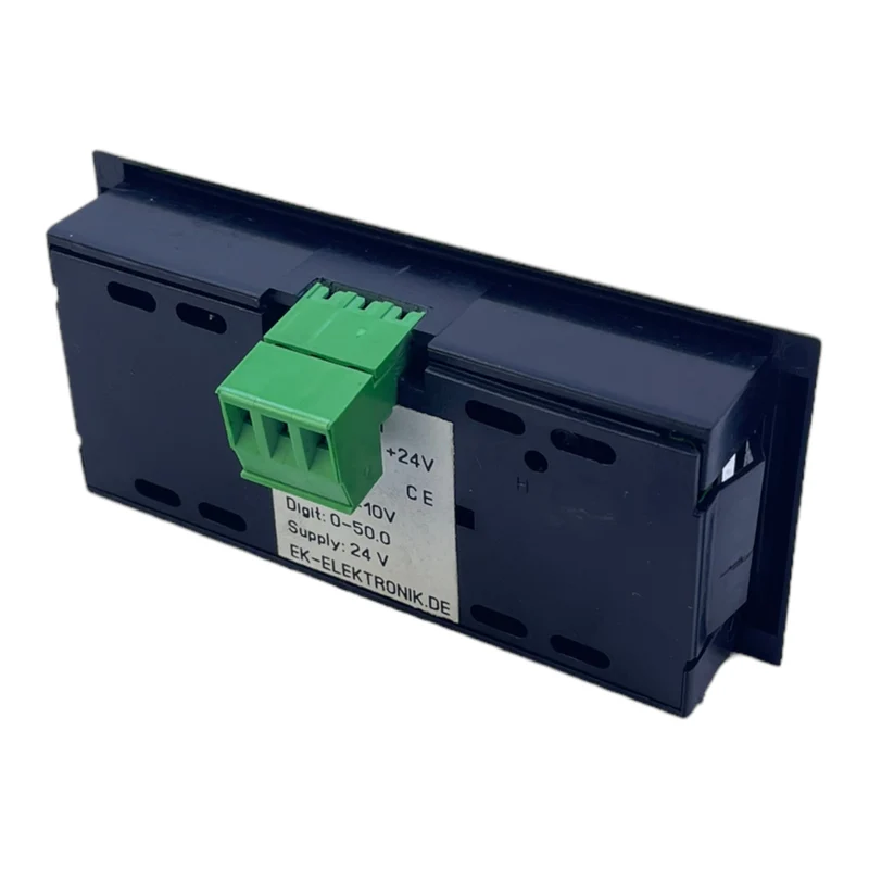 EK Elektronik DVM9 Voltmeter Messgerät Voltanzeige für industriellen Einsatz 24V