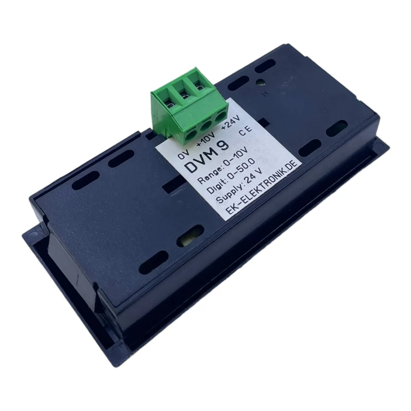 EK Elektronik DVM9 Voltmeter Messgerät Voltanzeige für industriellen Einsatz 24V