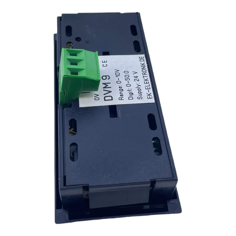 EK Elektronik DVM9 Voltmeter Messgerät Voltanzeige für industriellen Einsatz 24V