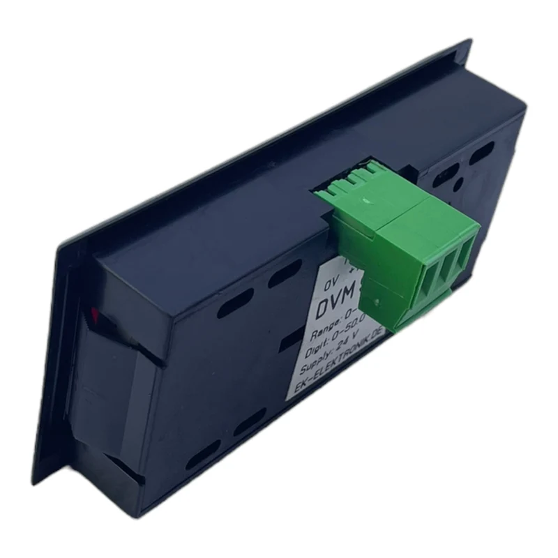 EK Elektronik DVM9 Voltmeter Messgerät Voltanzeige für industriellen Einsatz 24V