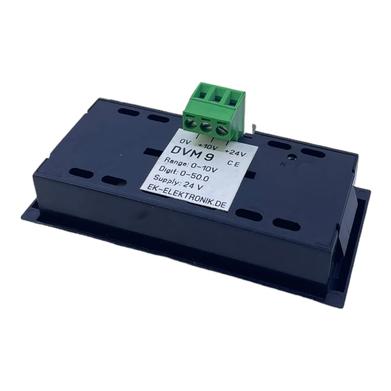 EK Elektronik DVM9 Voltmeter Messgerät Voltanzeige für industriellen Einsatz 24V