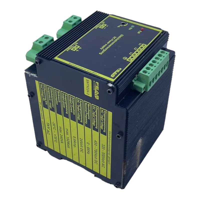 FEAS SNT9224-3 Schaltnetzteil für industriellen Einsatz 24V 0-66Hz 8,0 Amp. 192W