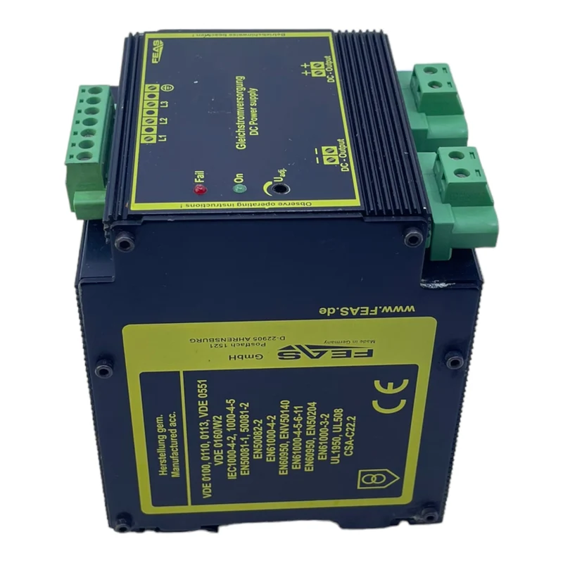 FEAS SNT9224-3 Schaltnetzteil für industriellen Einsatz 24V 0-66Hz 8,0 Amp. 192W