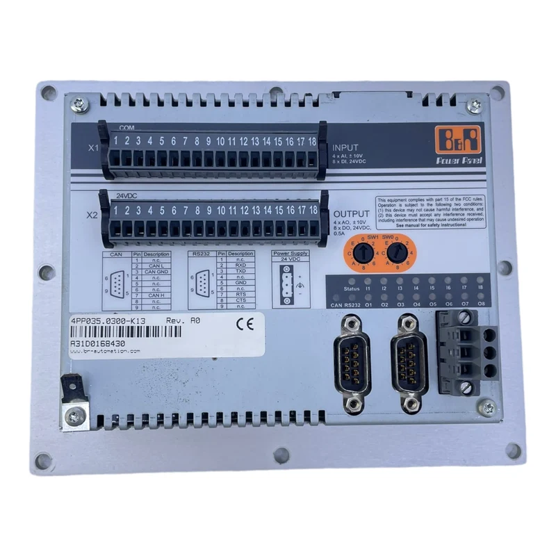 B&R PP35 4PP035.0300-K13 Bediengerät Panel Rev.A0 Bedienterminal Bedienpanel