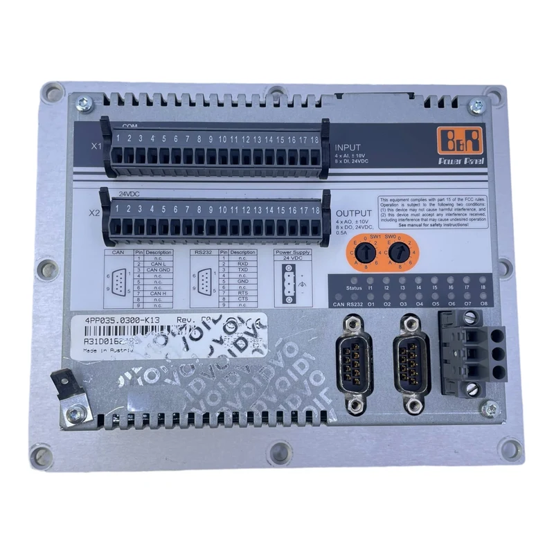 B&R PP35 4PP035.0300-36 Bediengerät Panel Rev D0 Bedienterminal Bedienpanel