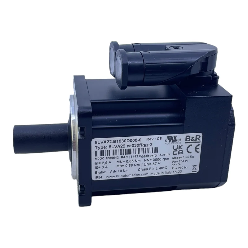 B&R 8LVA22.B1030D000-0 Servomotor für industriellen Einsatz Rev: C8 Servomotor