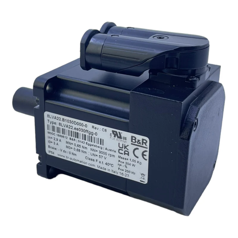B&R 8LVA22.B1030D000-0 Servomotor für industriellen Einsatz Rev: C8 Servomotor
