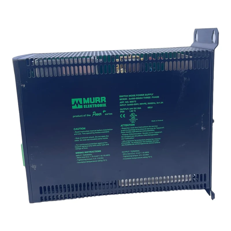Murr Elektronik MCS20 85072 Schaltnetzteil für industriellen Einsatz 24V