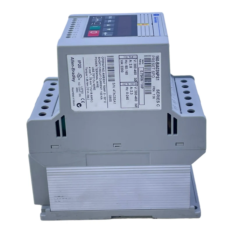 Allen Bradley 160-BA03NPS1 Geschwindigkeistregler für Industrie Einsatz 0,75kW