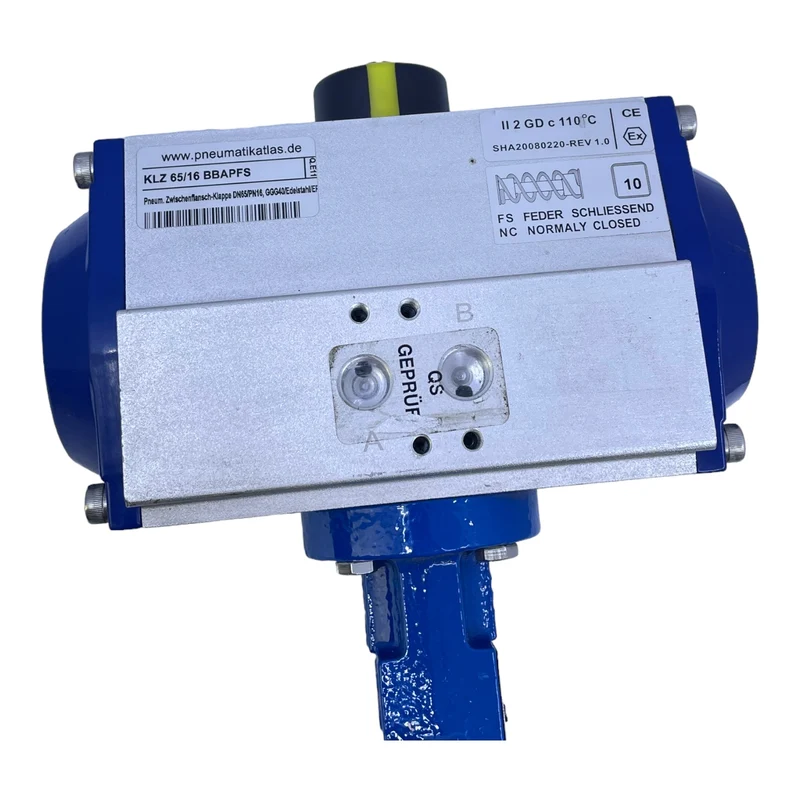 Atlas KLZ65/16BBAPFS Absperrventil für industriellen Einsatz Ventil Stellantrieb