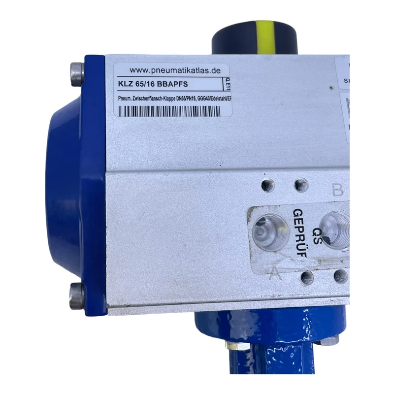 Atlas KLZ65/16BBAPFS Absperrventil für industriellen Einsatz Ventil Stellantrieb
