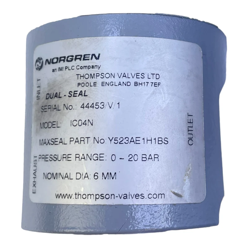 Norgren Maxseal Y523AE1H1BS Ventil für industriellen Einsatz Norgren Maxseal