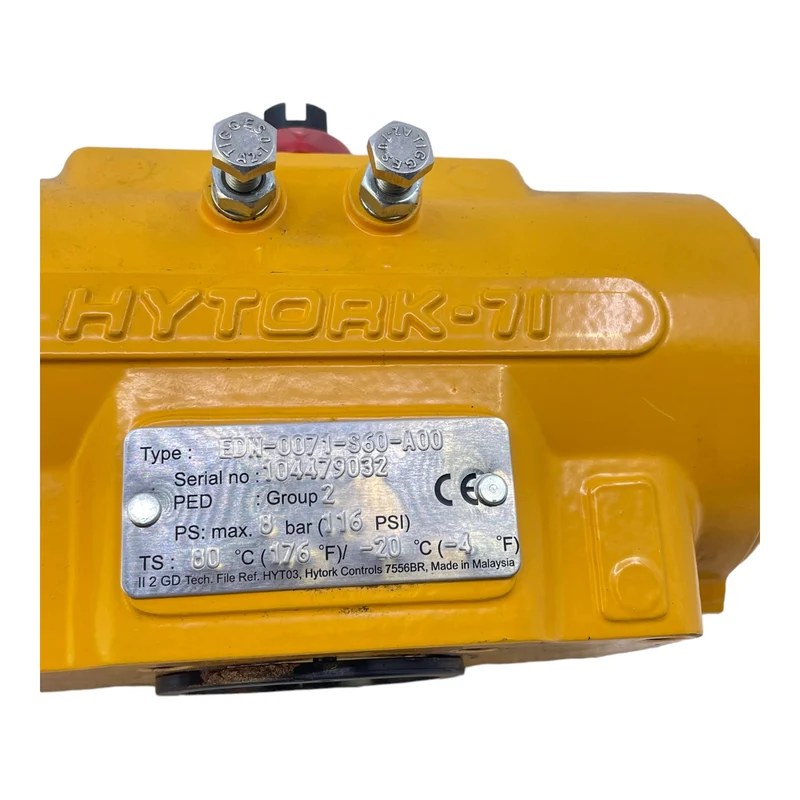 Hytork EDN-0071-S60-A00 Stellantrieb für industriellen Einsatz Hytork Antrieb