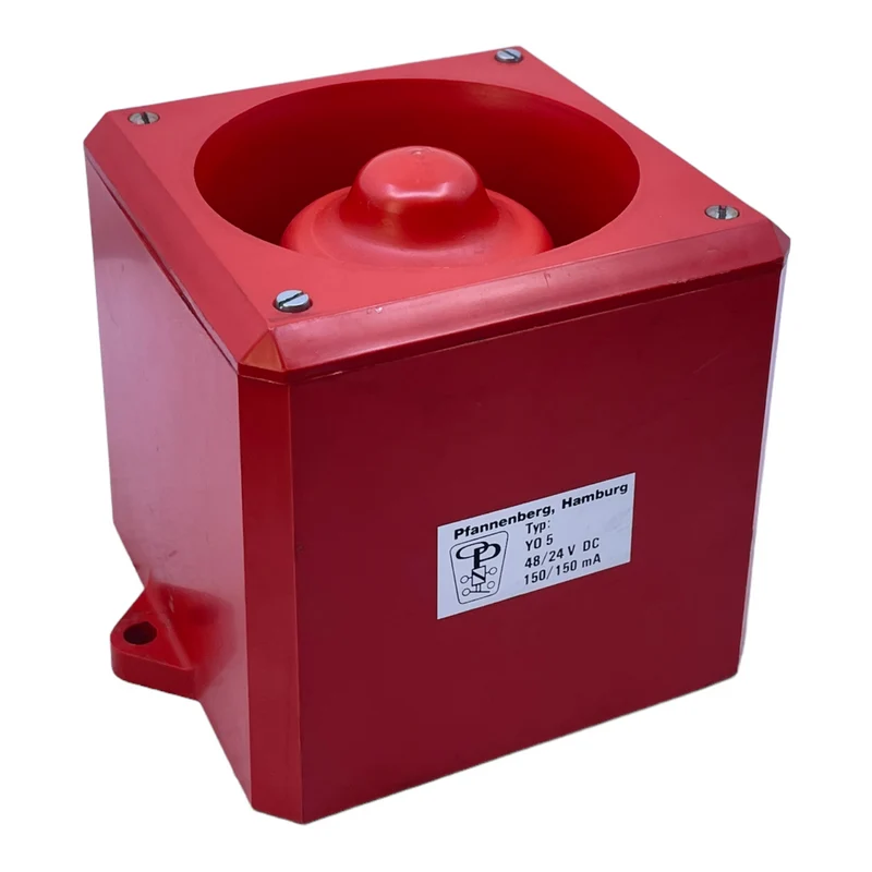 Pfannenberg Schallgeber Y05 48/24V DC Schallgeber für industriellen Einsatz