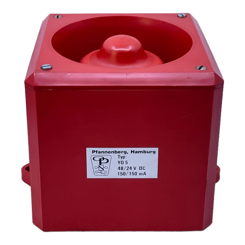 Pfannenberg Schallgeber Y05 48/24V DC Schallgeber für industriellen Einsatz