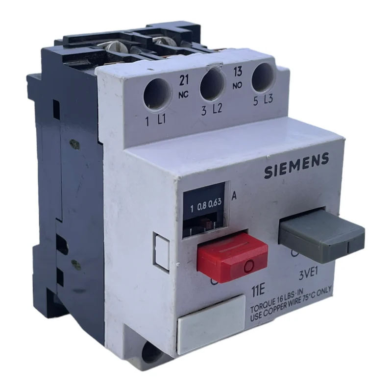 Siemens 3VE1010-2F Manueller Motorschutzschalter für industriellen Einsatz