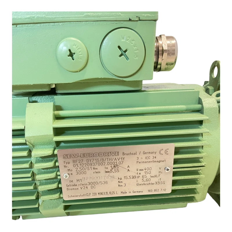 SEW RF27 DY71S/B/TH/AV1Y Getriebemotor für industriellen Einsatz 3-Phase Motor