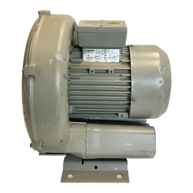 Siemens ELM0-G 2BH1400-1AH21 Seitenkanalverdichter für Industrie Einsatz 1,1kW