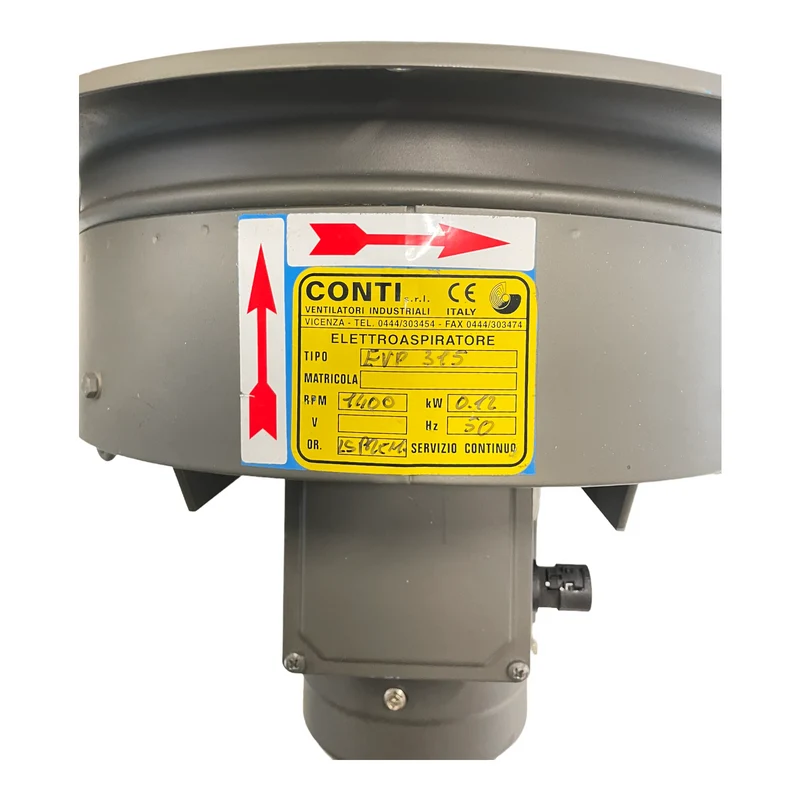 Conti EVP-315 Lüfter für industriellen Einsatz 0,12kW 230V Ventilator IP55