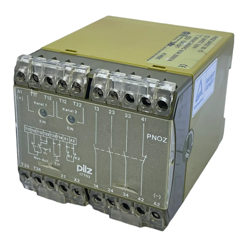 Pilz PNOZ 24VDC 3S1Ö Sicherheitsrelais für industriellen Einsatz 474695 Relais