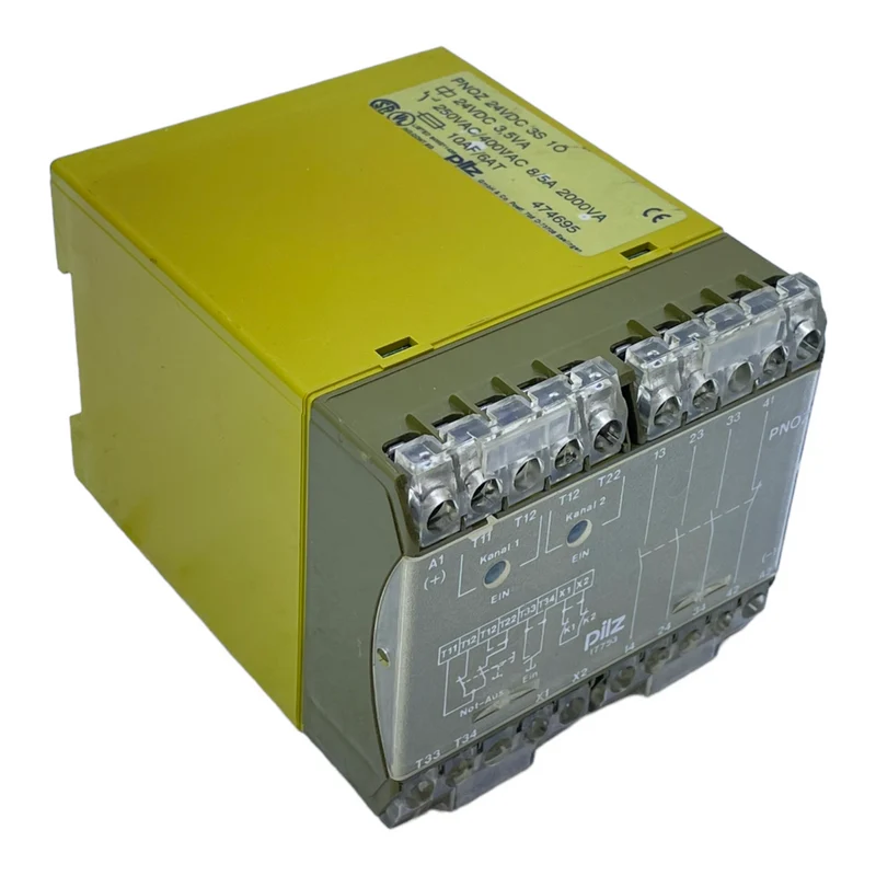 Pilz PNOZ 24VDC 3S1Ö Sicherheitsrelais für industriellen Einsatz 474695 Relais