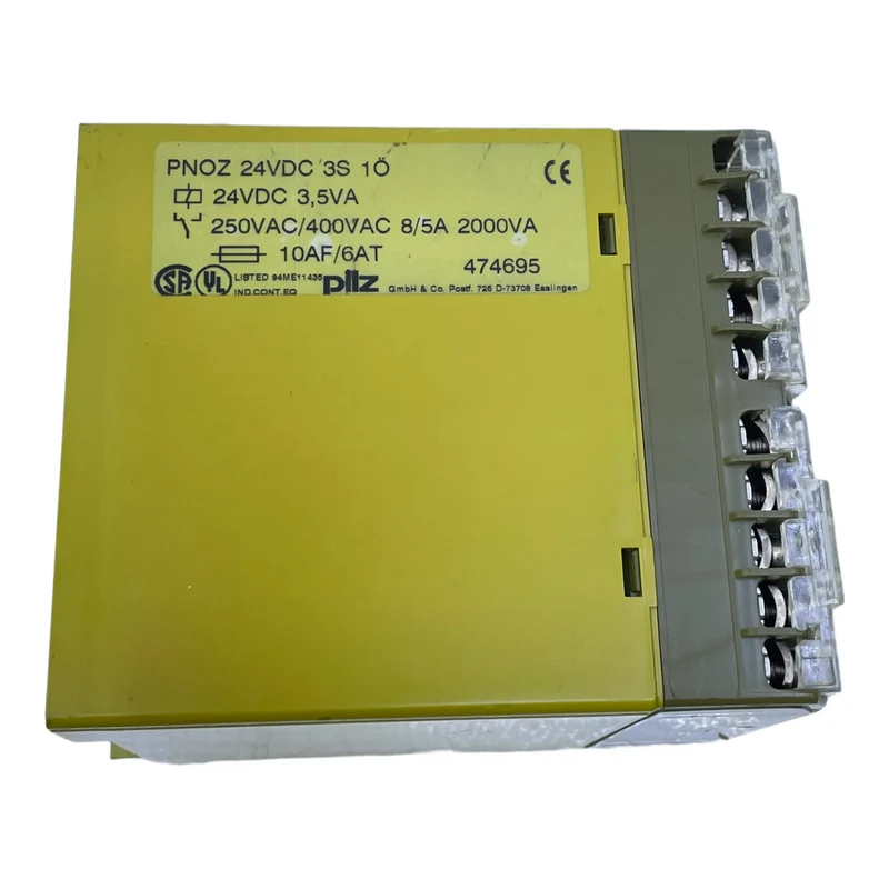 Pilz PNOZ 24VDC 3S1Ö Sicherheitsrelais für industriellen Einsatz 474695 Relais