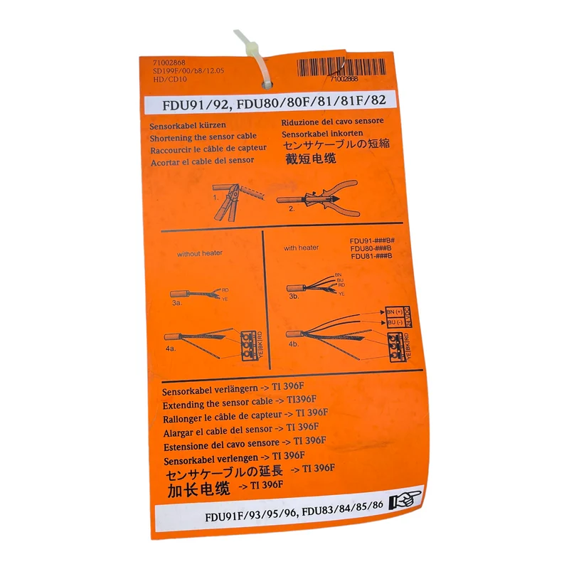 Endress+Hauser Prosonic S FDU91-RG2AA Ultraschallsensor für Industrie Einsatz