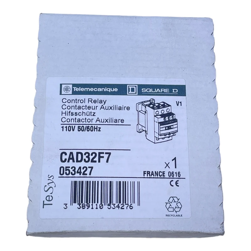 Telemecanique CAD32F7 Hilfsschütz für industriellen Einsatz 110V 50/60Hz