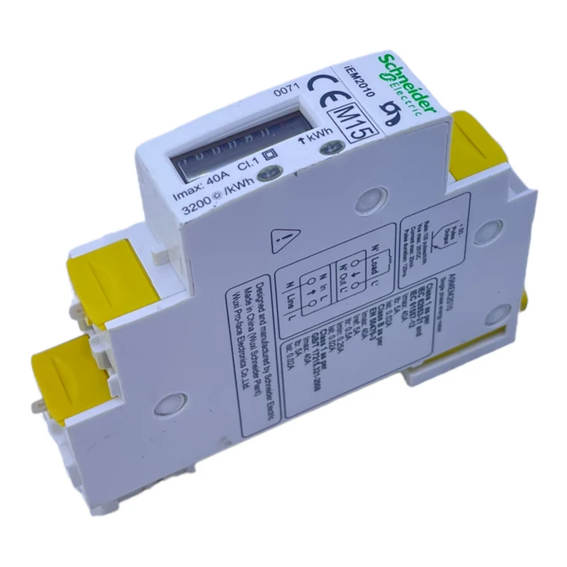 Schneider Electric iEM2010 Einphasen Energiezähler für industriellen Einsatz