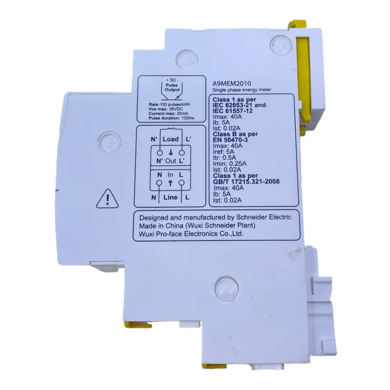 Schneider Electric iEM2010 Einphasen Energiezähler für industriellen Einsatz