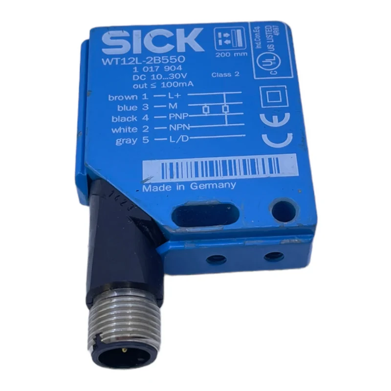 Sick W12L-2B550 Reflexionslichtschranke für industriellen Einsatz 1017904 Sick
