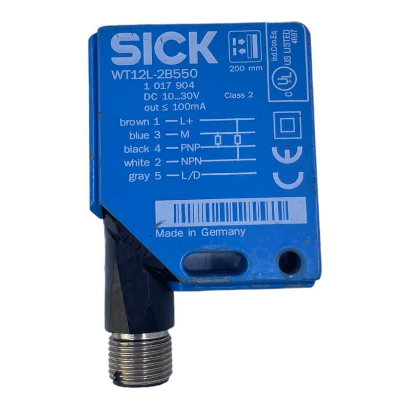 Sick W12L-2B550 Reflexionslichtschranke für industriellen Einsatz 1017904 Sick